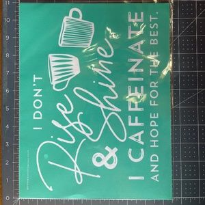 NEW Chalk Couture B Size Transfer - Rise & Shine - B2111118